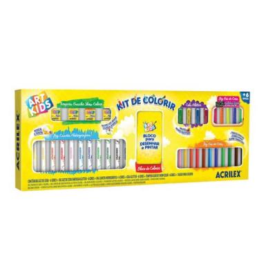 Imagem de Kit De Colorir Acrilex