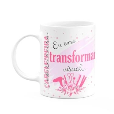 Imagem de JPS INFO, Caneca de Profissões - Sou Cabeleireira - 325ml - Branca