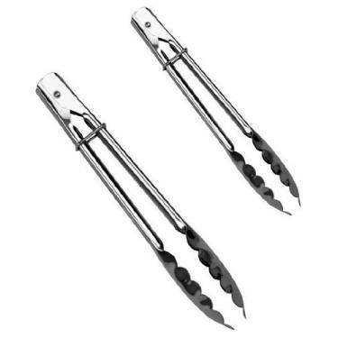 Imagem de Pinças de aço inoxidável de 30 cm e 20 cm