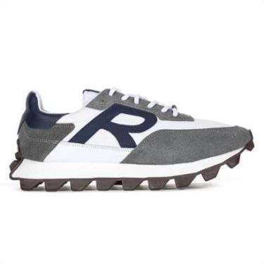 Imagem de Tênis Reserva Yankee Branco Cinza e Azul - Masculino-Masculino