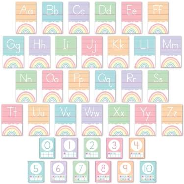 Imagem de Teacher Created Resources Quadro de avisos do alfabeto pop pastel