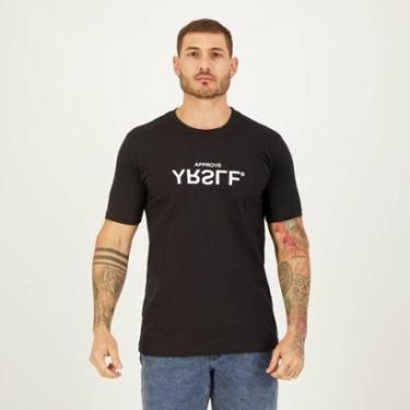 Imagem de Camiseta Approve YRSLF Preta-Masculino