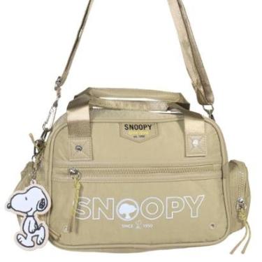 Imagem de Bolsa Snoopy Maletinha Média Feminina Duas Alças SP2849-Feminino