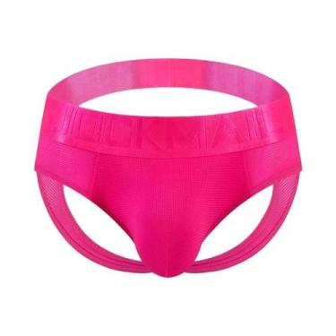 Imagem de Jockstrap Masculino De Nylon Com Costas Abertas, Secagem Rápida, Slip 