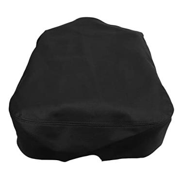 Imagem de Capa para console central de carro, capa de apoio de braço, instalação simples, couro de microfibra, ajuste direto, durável, fácil de limpar para carros (preto)