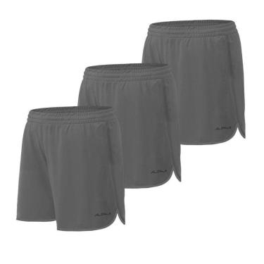 Imagem de Kit 3 Shorts de Corrida Dry Alpha Co-Masculino