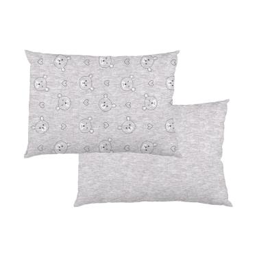 Imagem de Fronha para Bebê Estampada 02 Unidades 28 cm x 40 cm Bublim