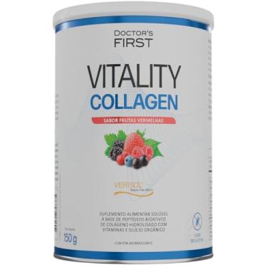 Imagem de Colageno Verisol +Silicio Orgânico + Biotna +Vitamina C + Vitamina E + Vitamina A -Doctors First -Pele Saudável -Beleza-Reducao de Rugas -Combate a Celulites
