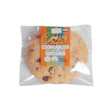 Imagem de Biscoito Cookie Baunilha Gotas Chocolate Equilibre Sem Glúten 50g
