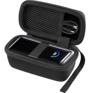 Imagem de co2CREA Capa rígida de viagem para Anker Prime Power Bank, bateria de 9600 mAh com saída de 65 W (apenas capa, excluindo carregador)