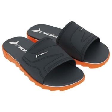 Imagem de Chinelo Masculino RW Plus Laranja Cinza Branco Rider 12441-BF550-Feminino