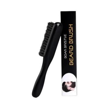 Imagem de Pincel De Barbear Profissional Com Cerdas De Javali E Cabo De Faia, Ac