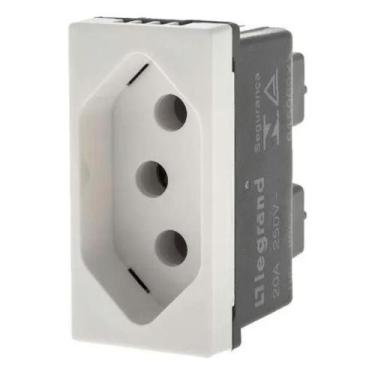Imagem de Módulo Tomada 2p+t 20a Branca 615060bc Pial Plus Legrand