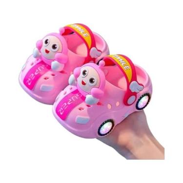 Imagem de Chinelos Infantis De Carro De Desenho Animado Com Luzes Piscantes, Ant