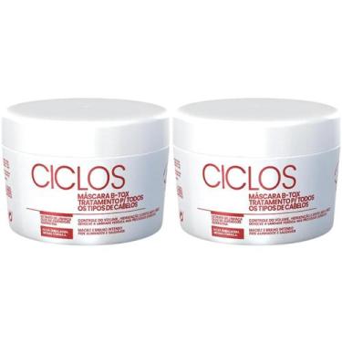 Imagem de Kit com 2 Portier Ciclos Máscara 250g OriginaL - Portier Cosméticos
