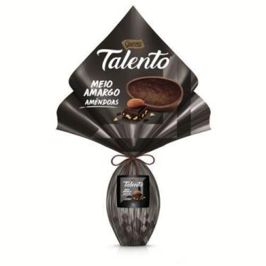 Imagem de Ovo de Páscoa Garoto Talento Chocolate Meio Amargo 350g