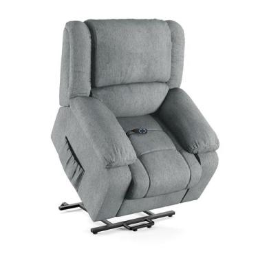 Imagem de Poltrona do Papai Reclinável Sala de Cinema Barcelona Elevação Lift El