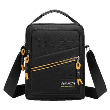 Imagem de Bolsa Messenger, bolsa de ombro Oxford para homens, impermeável - Yiwe