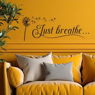 Imagem de Adesivos de parede Just Breathe Dandelion PVC 23x57cm - yiweisai