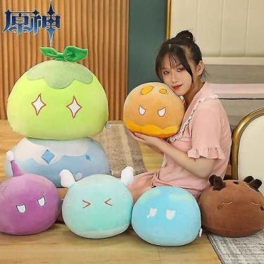 Imagem de Brinquedo de pelúcia Genshin Impact Slime Bordado Bola Redonda 10-50cm
