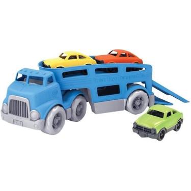 Imagem de Modelo de caminhão de dois andares Toy Car Puzzle para meninos - Gloom