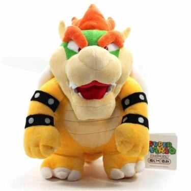Imagem de Boneco de pelúcia de pelúcia Super Mario Bros Bowser King Koopa - Gloo