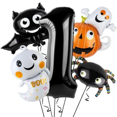 Imagem de Suprimentos de festa Dripykiaa Helloween First Birthday 40cm Balão