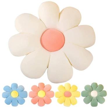 Imagem de Almofada de chão Kekeso Flower Daisy Seating Almofada para meninas