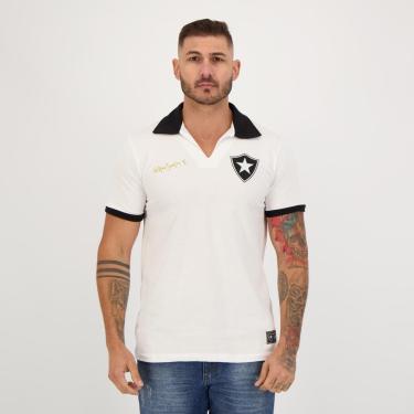Imagem de Camisa Botafogo Retrô Nilton Santos Branca-Masculino