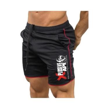 Imagem de Shorts Masculinos De Secagem Rápida Para Academia, Fitness, Corrida E 