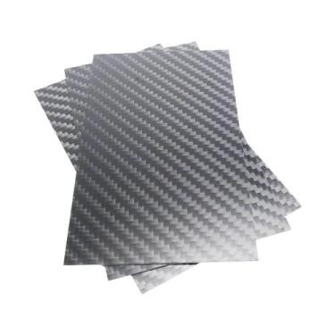 Imagem de Placas De Fibra De Carbono, 3 Peças, 125mm X 75mm, 05/1/15/2/3/4/5mm D