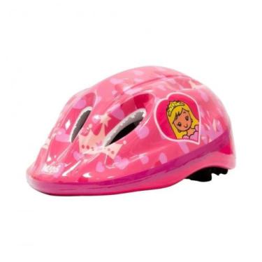 Imagem de Capacete Infantil Shake Princesa Bike Patins Kids Rosa - Absolute Kids