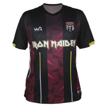 Imagem de Camiseta Wa Sport Masculino Iron Maiden Futebol Manga Curta-Masculino
