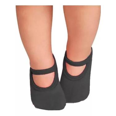 Imagem de Meia Sapatilha Lupo Baby 02027-004 Atoalhada Antiderrapante Algodão T.