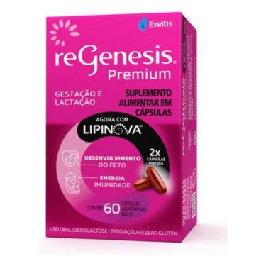 Imagem de ReGenesis Em Cápsulas Moles Exeltis Premium Ômega 3 De 60 Unidades