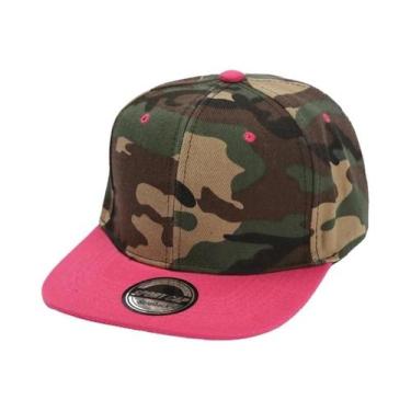 Imagem de Boné Unissex Com Aba Reta Em Cores Contrastantes, Proteção Solar, Moda