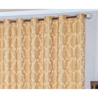 Imagem de Cortina Tecido Jaquard Semi blackout 2,80x1,80 Para Sala e Quarto - ga
