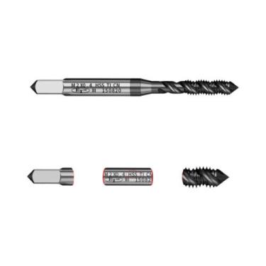 Imagem de Broca Espiral De Aço Inoxidável M35 Com Cobalto Nitretado Para Máquina