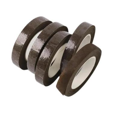 Imagem de Fita Verde Para Floricultura 1.2cm 25 Jardas Papel Crepe DIY Embalagem