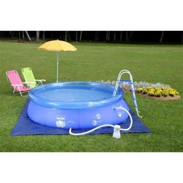 Imagem de Piscina Grande Splash Fun 3,00Mx76cm Com 4600L + Kit Reparo + Dvd Completa-Unissex