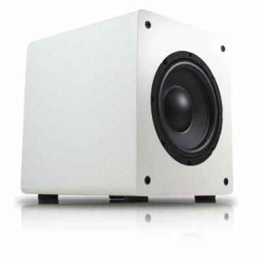 Imagem de Subwoofer ativo para Home Theater Wave Sound WSW8 175W RMS 8" Branco -