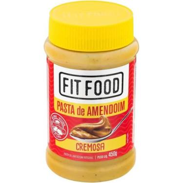 Imagem de Pasta de Amendoim Integral Cremosa 450g Fit Food