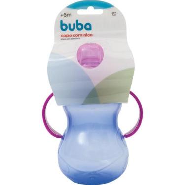 Imagem de Copo de Transição com Alças 350ml Lilás/Roxo - BUBA 9739
