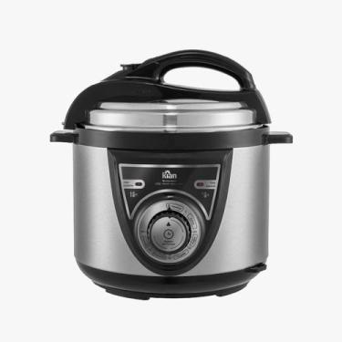 Imagem de Panela de Pressão Kian PPM101 Inox 4 litros Cuba Antiaderente e Contro