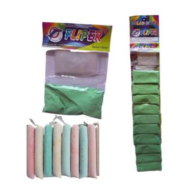 Imagem de Kit geladinho fliper cremoso 1 cartela 10 com unidades kiwi
