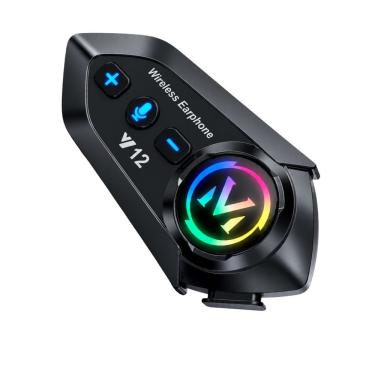 Imagem de Acessório para Motoboy MDM Cpct Conexão Estável Fone Resistente com Redução de Ruído Preto