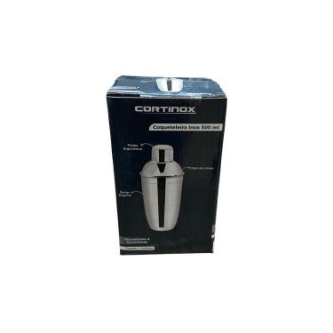 Imagem de Coqueteleira Drinks Inox 500ML em Aço Inoxidável com Vedação para Bar Inox Thika Importadora