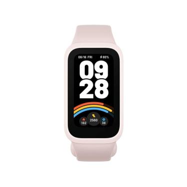 Imagem de Pulseira Inteligente Xiaomi Smart Band 9 Active M2435B1 Tela 1,47 60Hz Monitoramento de Saúde Bateria 18 Dias Rosa
