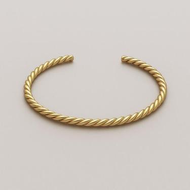 Imagem de Bracelete Trabalhada - Ancia Jias e Semijoias, Cor única, UNI