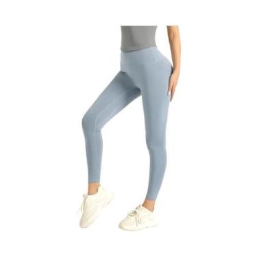 Imagem de Leggings De Yoga Respiráveis De Cintura Alta Para Mulheres S-3XL, Calç